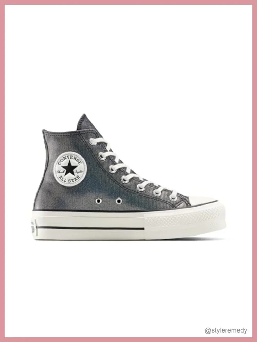 Women's Chuck Taylor All Star Lift Platform Sparkle High Top Sneaker